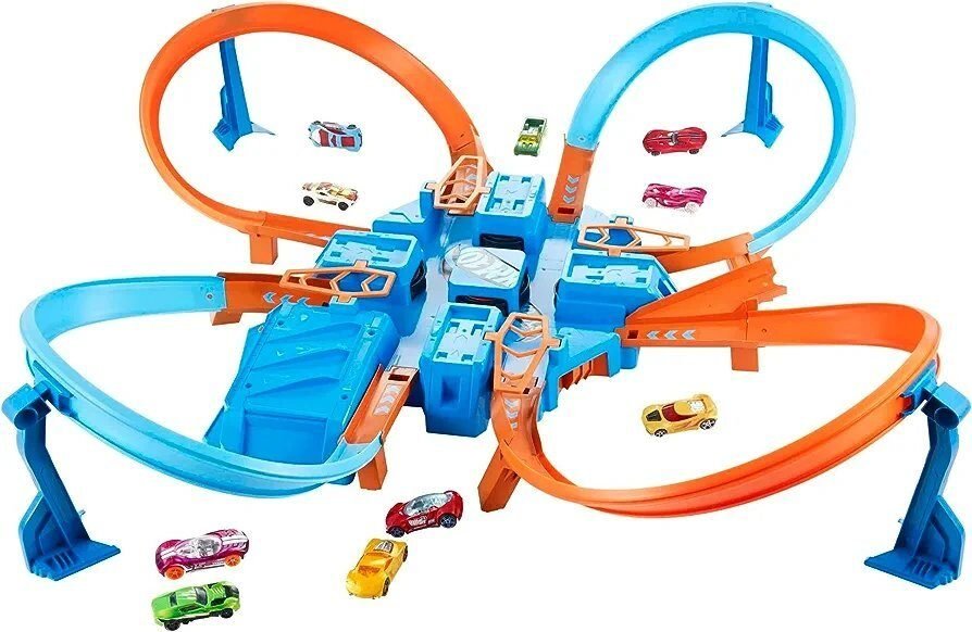 Hot Wheels - Criss Cross Crash Pista de Coches en Riobamba, Chimborazo