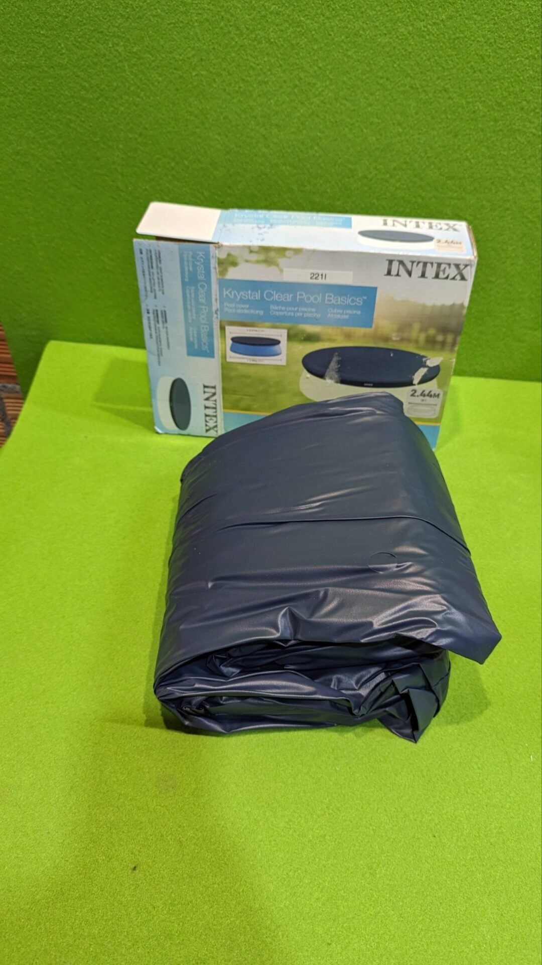 Foto 2 de Intex 28020-COBERTOR Piscina Easy Set 244CM