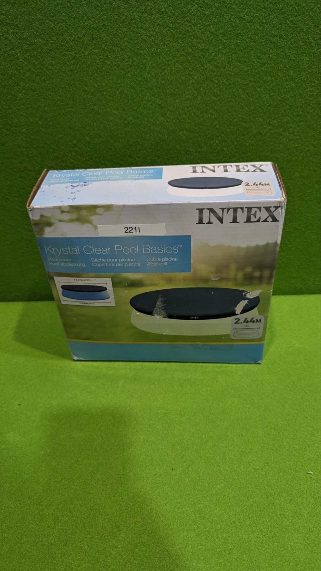 Foto 4 de Intex 28020-COBERTOR Piscina Easy Set 244CM