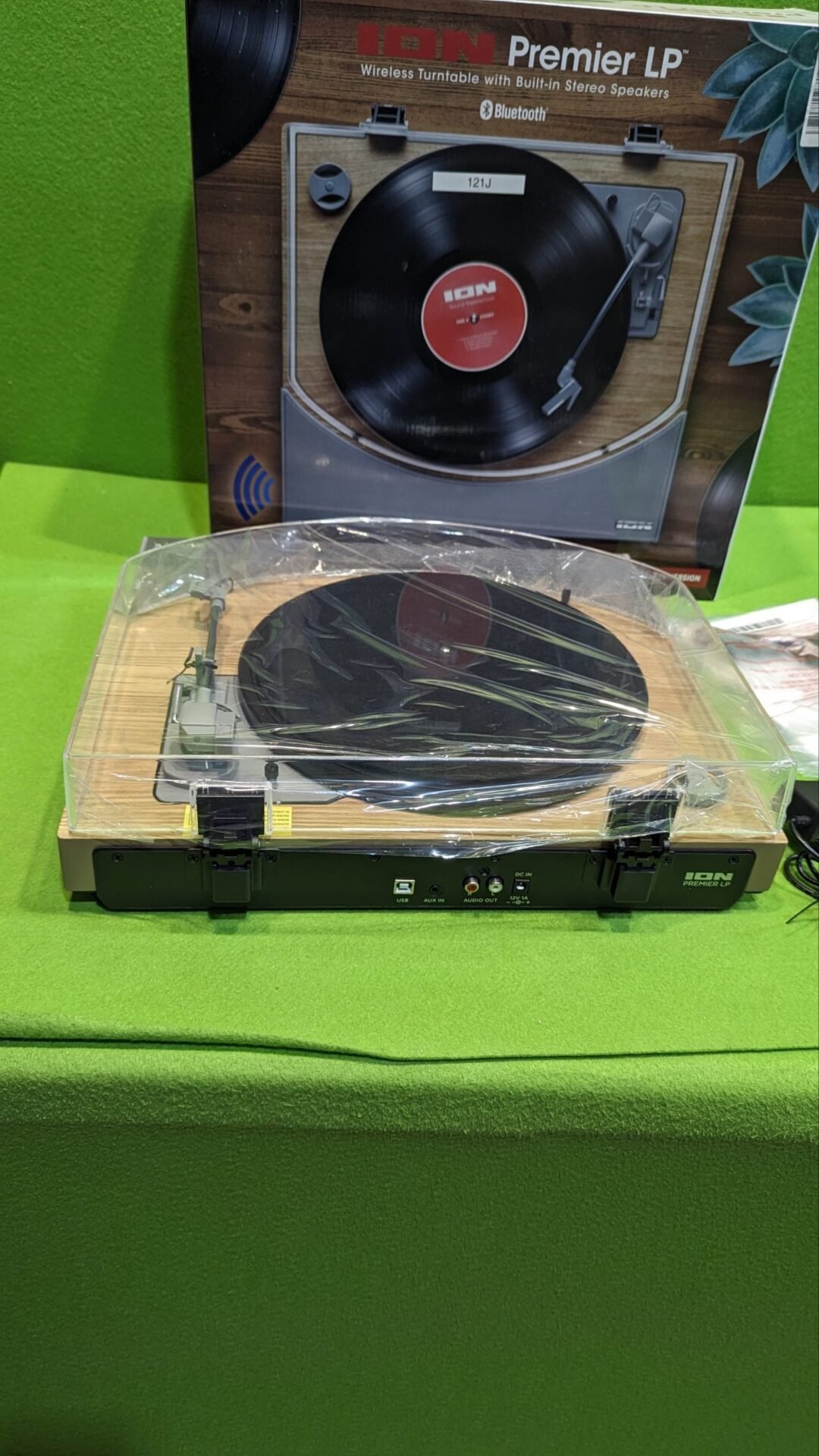 Foto 3 de ION Audio Premier LP Tocadiscos de vinilo Bluetooth, de 3 velocidades, altavoces