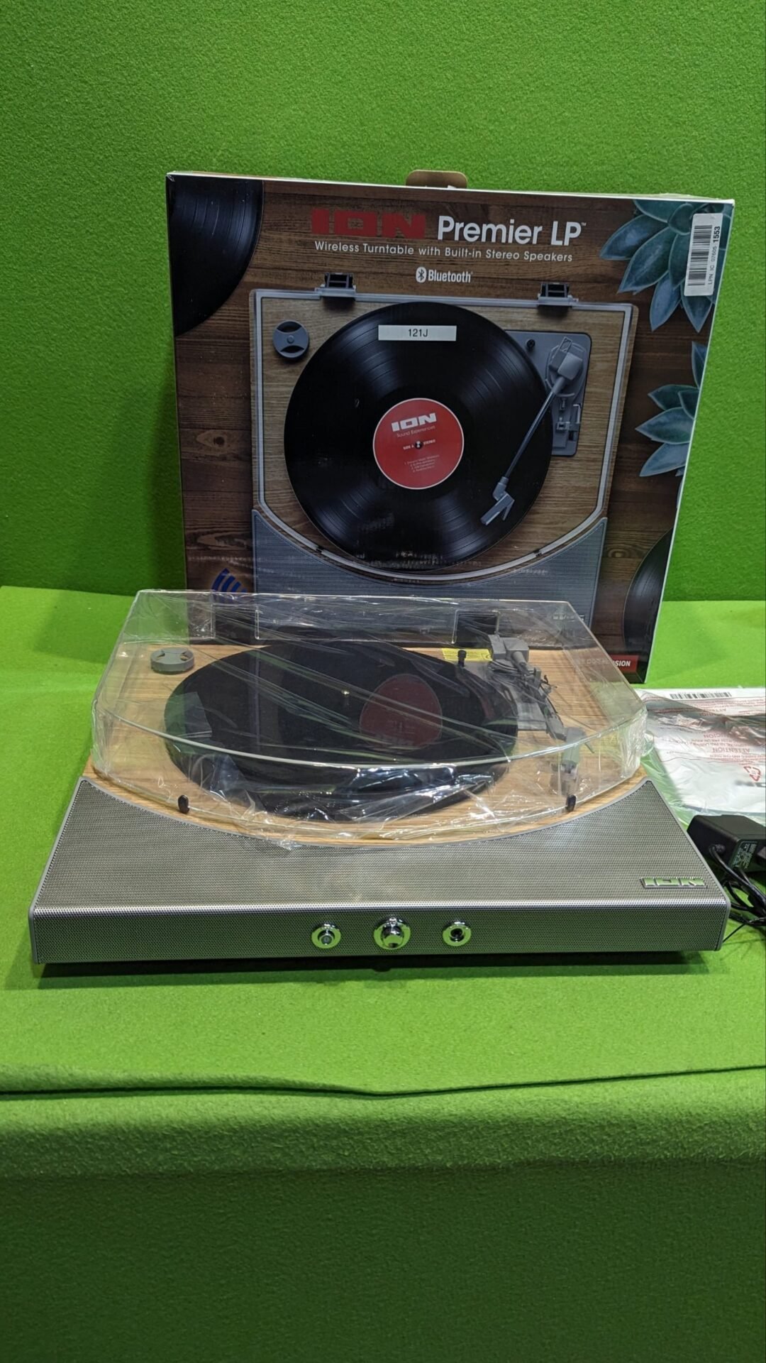 Foto 6 de ION Audio Premier LP Tocadiscos de vinilo Bluetooth, de 3 velocidades, altavoces