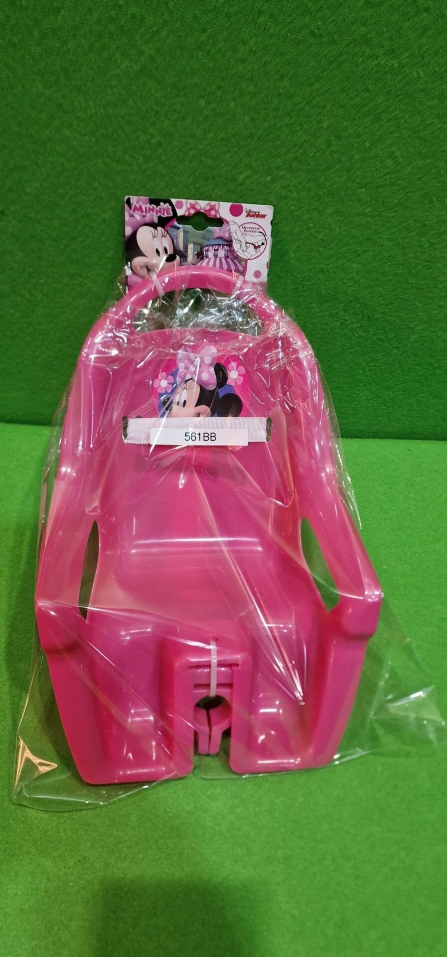 Foto 4 de Stamp- Silla portamuñecas Minnie RN246500, Rosa, 20 cm con Sistema de fijación U