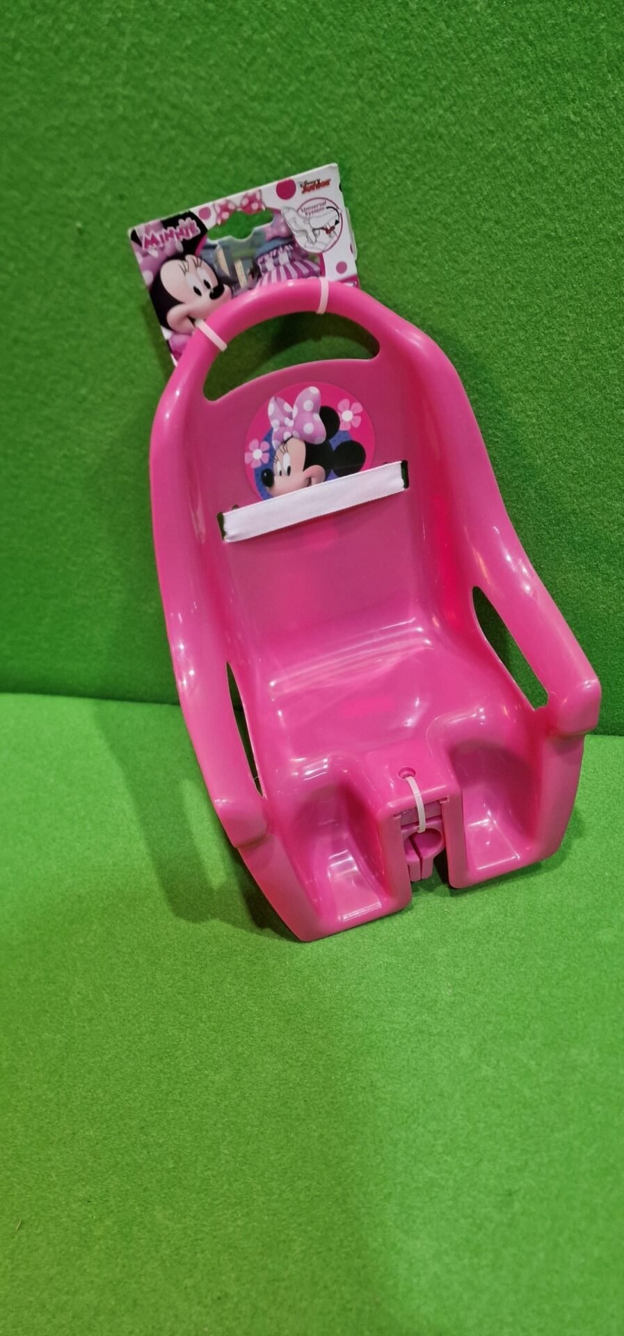 Foto 7 de Stamp- Silla portamuñecas Minnie RN246500, Rosa, 20 cm con Sistema de fijación U