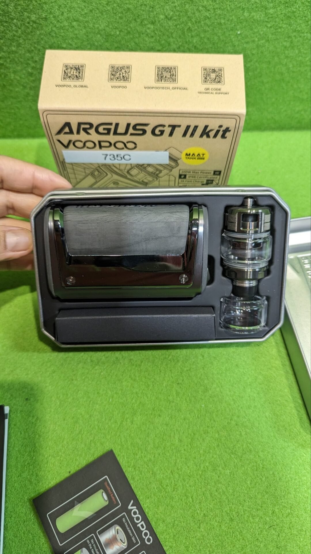 Foto 7 de VOOPOO Argus GT 2 kit de tanque Maat, e – cigarrillo